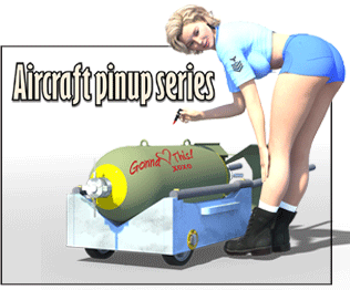 Aircrft-Pinup-Model